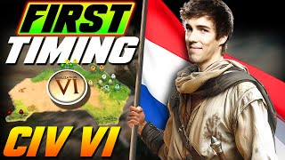 In anticipation of Civ 7 Grubbys first time Civilization 6 as the Dutch of course [upl. by Spalla]