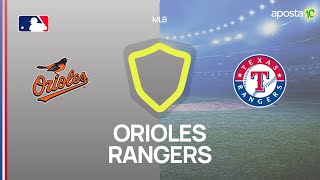 Palpite Baltimore Orioles x Texas Rangers  MLB  1907 [upl. by Dorren304]