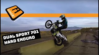 Dual Sport Adventure Husqvarna 701 Extreme Endurocross [upl. by Drof]