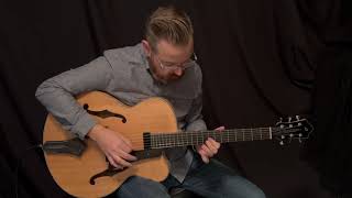 Galloup Archtop Guitar Demo at Guitar Gallery [upl. by Oguh77]