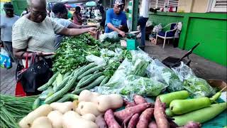 Saturday Morning Market  St John’s Antigua and Barbuda  March 23 2024 [upl. by Meluhs]