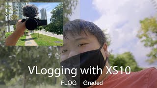 Vlogging Test with the Fujifilm XS10 FLOGSlowmo [upl. by Peti245]