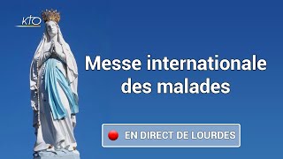 Messe Internationale à LourdesJournee des Malades 2020 [upl. by Asiulairam915]