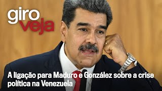 A ligação para Maduro e González  Giro VEJA [upl. by Timotheus553]