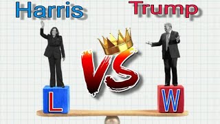 TRUMP WON Harris The Big L [upl. by Ahsikel]