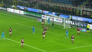 Milan  Napoli 20  Highlights  Giornata 15  Serie A TIM 201415 [upl. by Idnac]