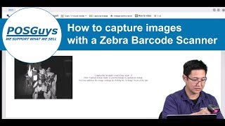 Capture images using a Zebra Barcode Scanner [upl. by Mokas]