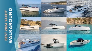 TOP 2024 WALKAROUND YACHTS  4050FT  full boat tour [upl. by Kyd]