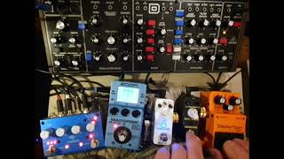 MODEL D meets Pigtronix Cosmosis  Quick test jam [upl. by Gnek]