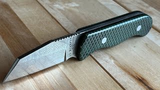 North Border Blades Gave my Custom EDC Fixed Blade a weight reduction [upl. by Radek]