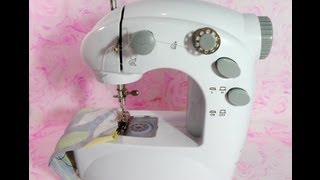 Sinbo Portable Sewing Machine Tutorial and Demo  GenzelTV [upl. by Ylus]