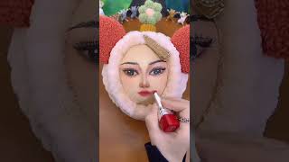 Pumpkin can be Cinderella makeupchallenge asmrmakeuproutine [upl. by Sabian]