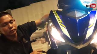 Tukar Lampu Kecil RS150 T10 ke LED  Honda RS150 Tukar mentol  Bulb lampu asal ke LED [upl. by Larual198]