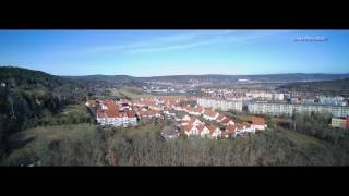 Rudolstadt Schwarza Neubaugebiet Copteraufnahmen [upl. by Eaned959]