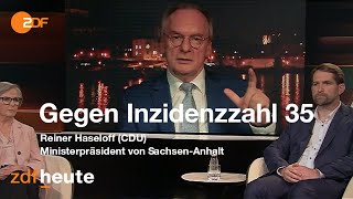 Haseloff CDU wettert gegen öffentlichrechtliche Rundfunkanstalten I Markus Lanz vom 25022021 [upl. by Sillsby743]