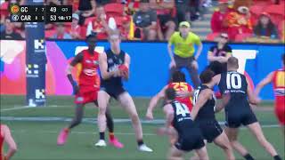 Tom De Koning  AFL Round 23 2023 Highlights [upl. by Dre]