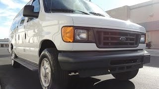 2007 FORD E350 XLT  15 VAN  LOW MILES  LIKE NEW  A98774 CARGO VANS  VANS [upl. by Fiedler]