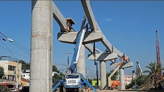 Los Nuevos Avances Del Monorriel De SantiagoRepublica Dominicana [upl. by Yrtnej534]