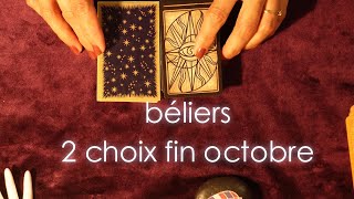 béliers 2 choix fin octobre 2024 [upl. by Nerdna]