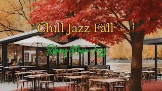 Smooth Fall Jazz Music at Cozy Coffee Shop Ambience 🍂 Relaxing Jazz Background Music for Work Focus [upl. by Nwhas]