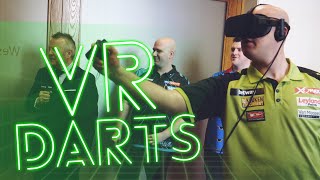 MVG and Rob Cross play Virtual Reality Darts [upl. by Torosian787]