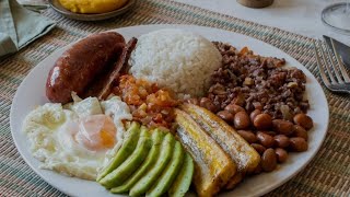 Cómo hacer una Bandeja Paisa Sencilla [upl. by Lingwood876]