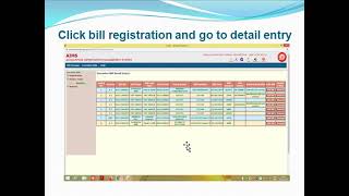 Processing the bill through aims portal [upl. by Nylodnarb]