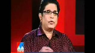 Nere Chovve Manorama TV An Interview with Captain Raju by Johny Lukose [upl. by Cumine294]