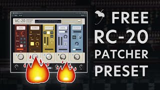 VC20 Free Patcher Preset for FL Studio [upl. by Elohcan]