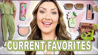 CURRENT FAVORITES  Beauty Fashion Random Snacks favorites [upl. by Idna319]