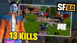 ScarFall 20 New Gameplay with 13 kills  Andaman gameplay  new update scarfall 20 [upl. by Adnyleb157]