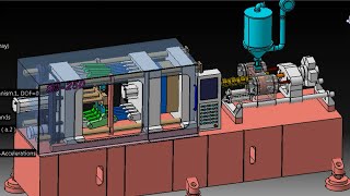 Plastic Injection Molding simulation [upl. by Rajiv]