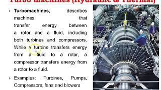 Introduction to turbomachines [upl. by Imaon]