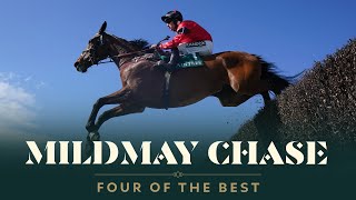 FOUR OF THE BEST MILDMAY NOVICES CHASES AT AINTREE RACECOURSE [upl. by Guillaume]