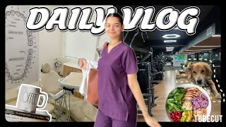 A DAY IN LIFE OF DENTIST 👩🏻‍⚕️  Dental student✨  Dentist vlog 🦷 [upl. by Ojoj840]