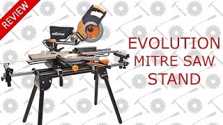 Independent Review  Evolution Mitre Saw Stand [upl. by Lowney]