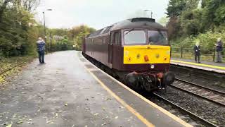 44871 working The Pembrokeshire Coast Express  Cogan  20102024 [upl. by Edyaw]