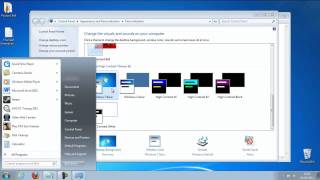 SV HowTo How to change your Windows 7 theme into Windows 7 Basic Classic and more ® [upl. by Sims]