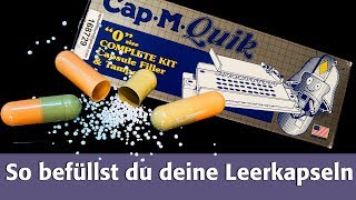 So befüllst du deine Leerkapseln [upl. by Eagle]