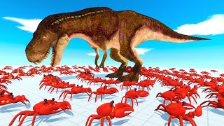 OneEyed Team VS Red Crab Army  Animal Revolt Battle Simulator [upl. by Stiles209]