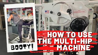 shorts How To Use The MultiHip Machine [upl. by Wallraff]