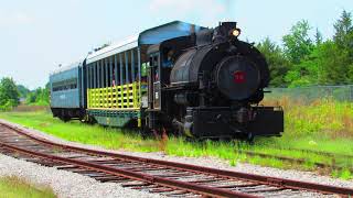 May 2018 Steam at The South Carolina Railroad Museum [upl. by Terrijo495]