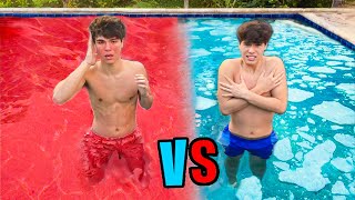 HOT vs COLD POOL Challenge [upl. by Jethro]