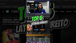 Top 5 laterais no fc24 fifa ultimateteam fc24 fifa top5 lateraldireito [upl. by Kannav]