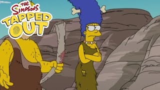 Cavewoman Marge Simpson  The Simpsons Tapped Out  Better Late Than Forever END [upl. by Amleht712]