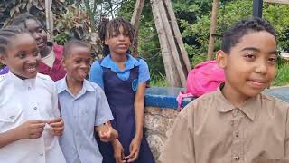 We visit Bethabara Primary School in New Port Jamaica [upl. by Helene]