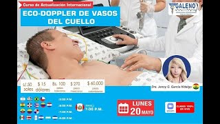 CURSO ECODOPPLER DE VASOS DEL CUELLO [upl. by Oigufer]