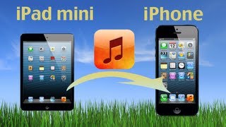 How to transfer music from iPad to iPhone How to Copy music from iPad Mini to iPhone 5S5C5 [upl. by Aurora593]