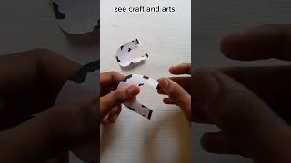 easy paper craft papercraftanimalshortpapercowviralshort [upl. by Eolanda710]