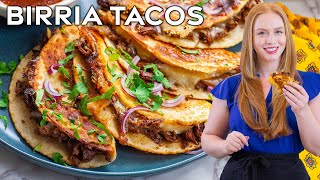 Easy Birria Tacos  The Best Beef Tacos Recipe [upl. by O'Reilly]